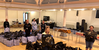 Greenock Town Hall transformed into food relief centre